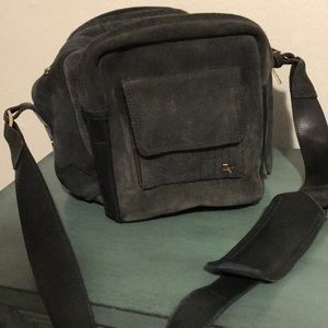 Zadig and Voltaire suede shoulder bag